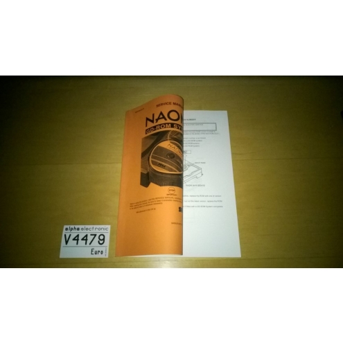 Sega Naomi Service Manual GD-Rom System, V4479