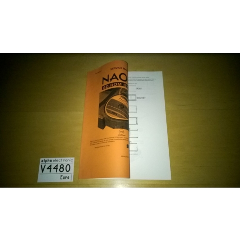 Sega Naomi Service Manual GD-Rom System, V4480