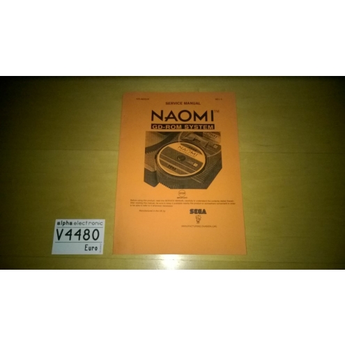 Sega Naomi Service Manual GD-Rom System, V4480