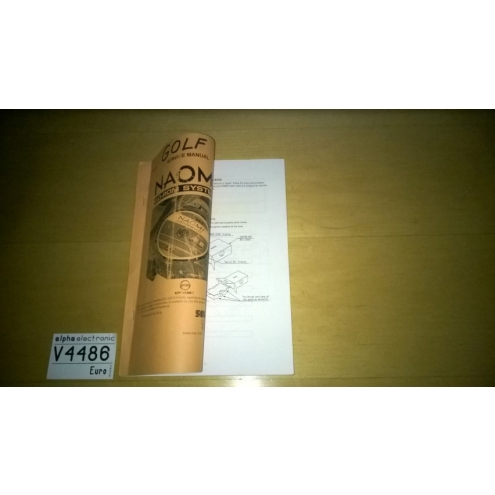 Sega Naomi Golf Service Manual GD-Rom System, V4486