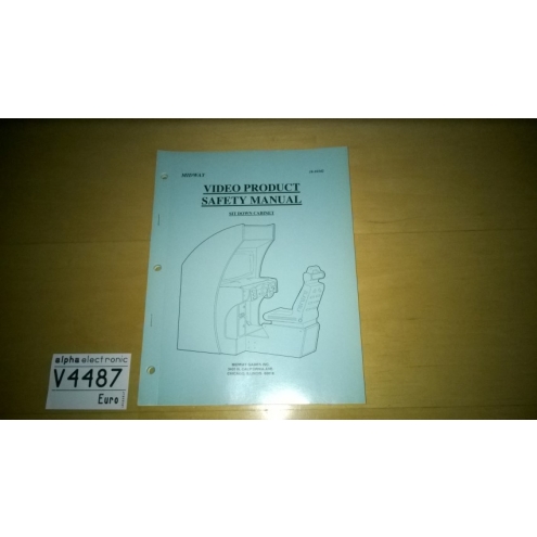 Sit Down Cabinet Midway Safety Manual, V4487
