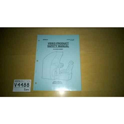 Sit Down Cabinet Midway Safety Manual, V4488