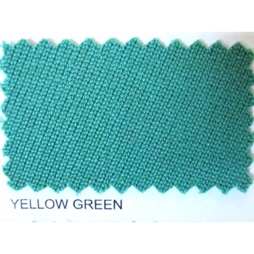 Eurospeed Billardstoff, gelb-grün, B1121, 164cm B, Billardtuch, Billardbezug, NEU