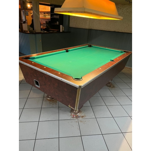 7ft. ABF Europa, Palisander Mosaik, Billardtisch, ABF, B1721, Pool Table, Billiard, ehem. Münztisch