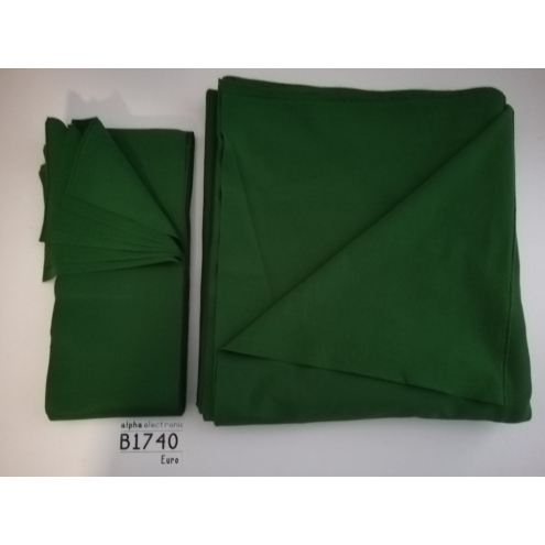 Billardstoff grün, 270cm, NEU, B1740, Billardtuch, Billardbezug