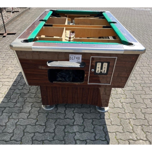 6ft. Leonhart Münzbillard, Euro, B1748, Pool Table, Billardtisch