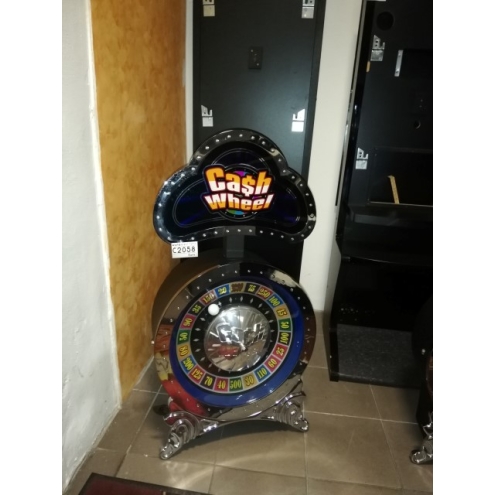 Cash Wheel Casinodisplay zur Deko, Topper, Header, C2058, für Roulette