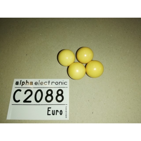 Roulettekugeln, groß, C2088, je 2 Stück, Parts Ersatzteile
