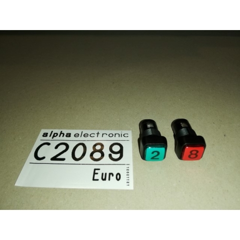 Bergmann Roulettetasten, je 1 Stück, C2089, Parts Ersatzteile, Taster