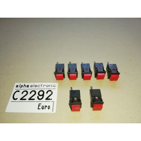 Miniboy Taste, je 1 Stück, rot, gbraucht, C2292, Golden Poker Bonanza Tasten, Buttons