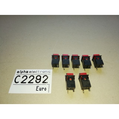 Miniboy Taste, je 1 Stück, rot, gbraucht, C2292, Golden Poker Bonanza Tasten, Buttons