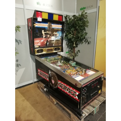 Secret Service Data East Pinball, Flipper Machine, F1046, Flipperautomat, nicht geprüft