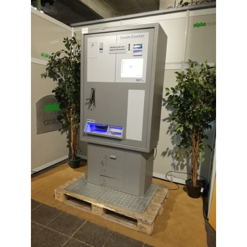 Geldwechsler SC7 Pro Löwen Hirscher mit Münzschütter, G0001, Bill Changer, Wechselautomat, Tresore