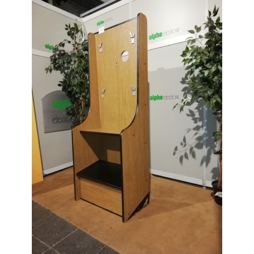Geldspielerständer, Einzelständer, G168, Automatenständer, Holzständer