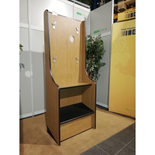 Geldspielerständer, Einzelständer, G168, Automatenständer, Holzständer