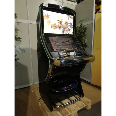 GK256 Merkur Vision Slant Top Multi Multi 9 Expl. DLX, Tüv/LZ 02/28, mit MD100, 3x70 Spiele, Standgeräte, Geldspieler, Laufzeitgeräte