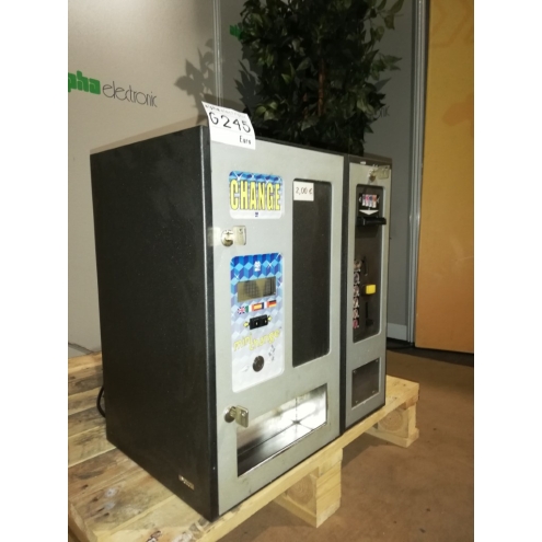 Minichane Geldwechsler mit Akzeptor, G245, Bill Changer, Wechselautomat, DEFEKT