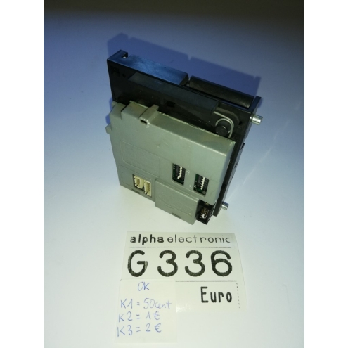 Münzprüfer Alberici AL06 Vggr.15, G335, Rückgabe unten, Parts Ersatzteile, coin validator, ok