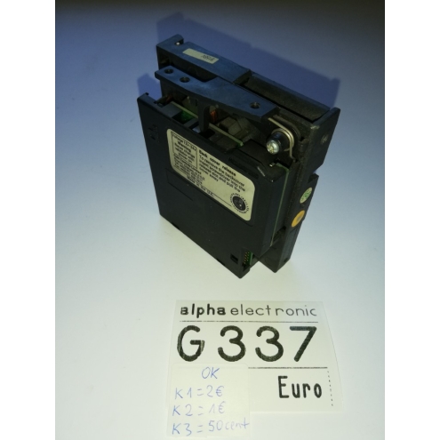 Münzprüfer C120, G337, Rückgabe unten, Parts Ersatzteile, coin validator, ok
