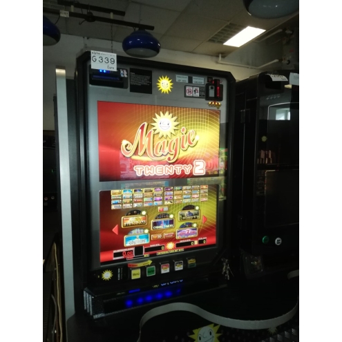 TR5.0 V2 22" Slimline Panorama Merkur Magie Twenty 2, 270 Spiele (80 Spiele + MTG), G339, Geldspieler ohne Zulassung, TR5 V2