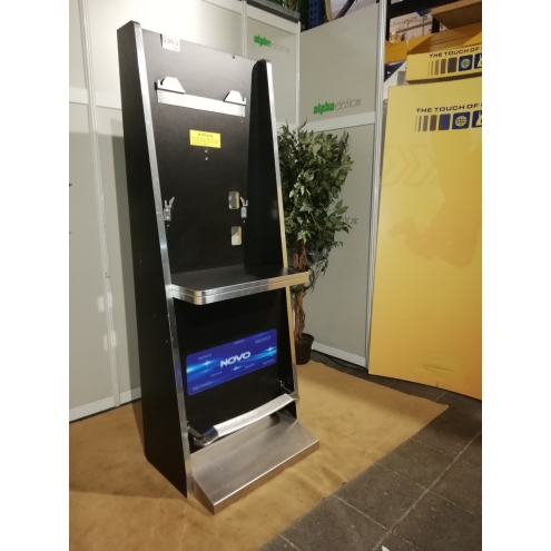 Geldspielerständer, Einzelständer, G363, Automatenständer, Holzständer