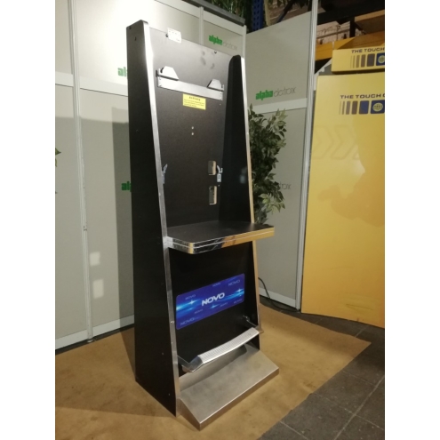 Geldspielerständer, Einzelständer, G384, Automatenständer, Holzständer
