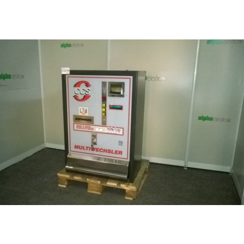 CCS Multiwechsler Bergmann, G5248, neue 50€ Scheine, Geldwechsler, Change