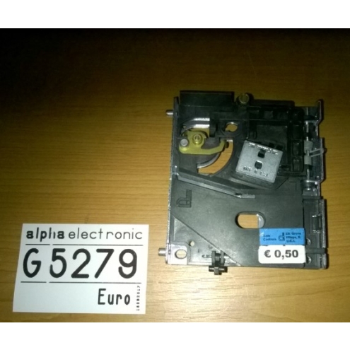mechanischer Münzprüfer, 0,50€, G5279, Coin Controls, gebraucht