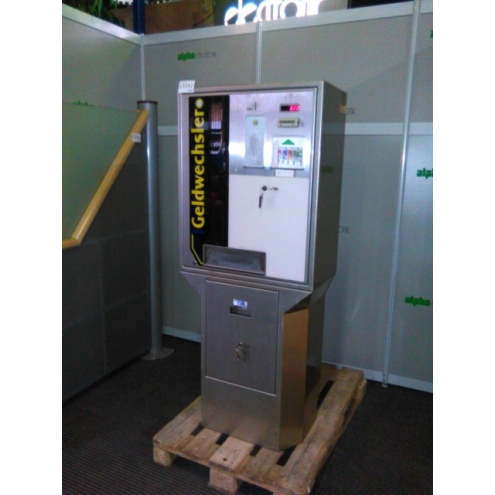 Geldwechsler WGS 1001 GeWeTe, G5582, mit Dispenser, Bill Changer, Wechselautomat, nicht geprüft