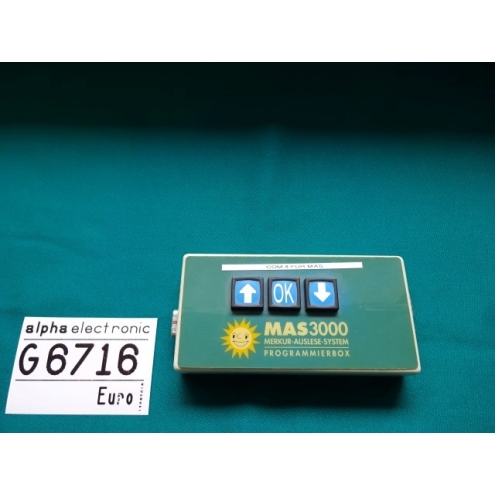 Programmierbox Merkur MAS 3000 Auselsesystem, G6716, Parts, Ersatzteile, ohne Funktion