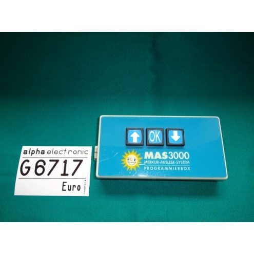 Programmierbox Merkur MAS 3000 Auselsesystem, G6717, Parts, Ersatzteile, ohne Funktion