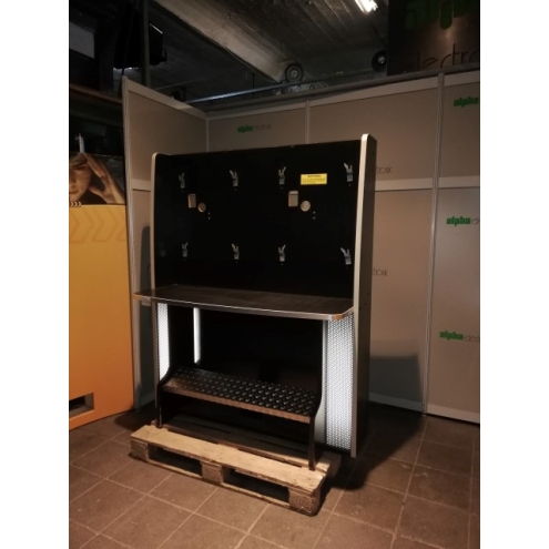 Doppelständer mit Beleuchtung, G7008, Geldspielerständer, Automatenständer