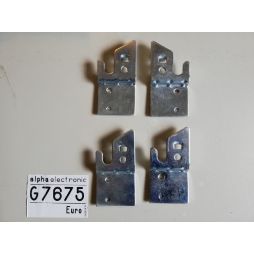 Geldspieler Wandhaken Aufhänghaken, G7675, Set 4 Stück, Geldspielerhaken