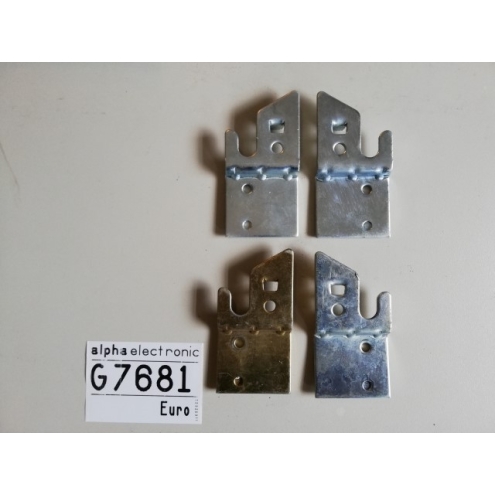 Geldspieler Wandhaken Aufhänghaken, G7681, Set 4 Stück, Geldspielerhaken