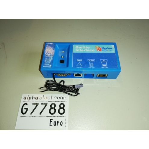 Merkur Geräte Interface für Geldpieler zu vernetzen, G7788, Merkur info.net