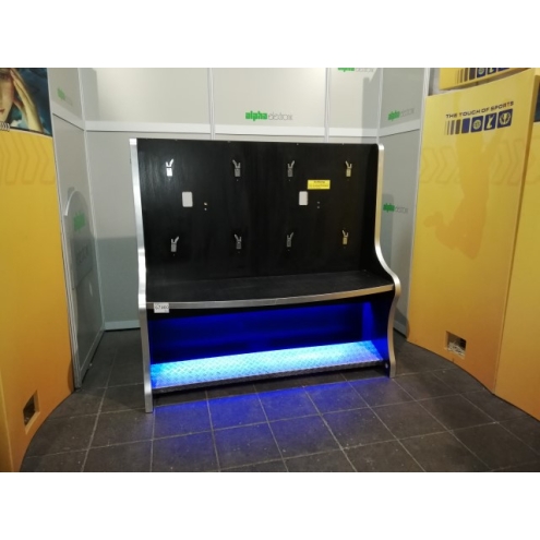 Doppelständer, holz, G7960, Geldspielerständer, Automatenständer