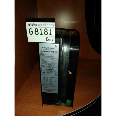 MK4 Universalhopper, 2€, für psmtec Maixmus Slant G8181, MKIV, Stecker links, Hopper Bergmann Wechsler
