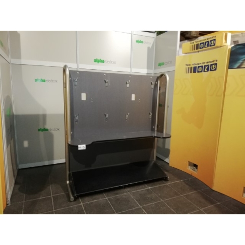 Doppelständer, mit Plexiglasrahmen, G8442, Geldspielerständer, Automatenständer