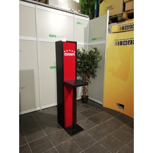 Zwischenständer schwarz/rot, G8489, Ablageständer, Zwischenelement