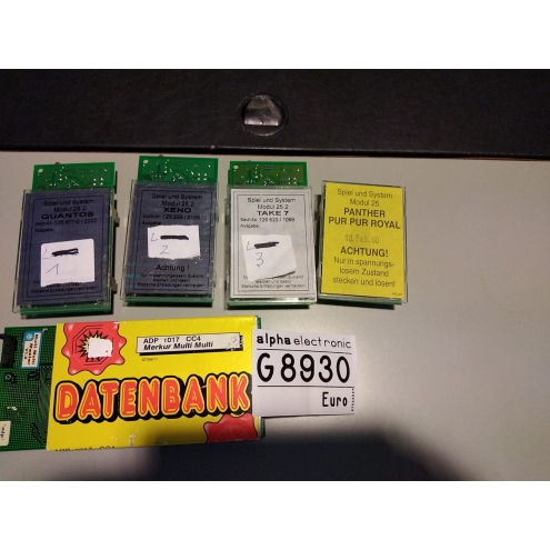 4 x Löwen Spielpakete, G8930, 3 mit extra Platine