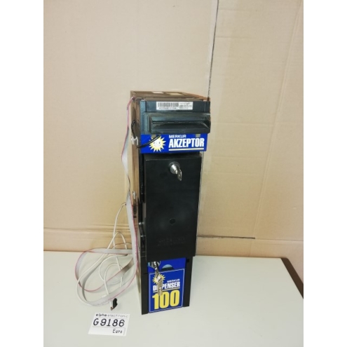Merkur Dispenser MD100 für GeWeTe Geldwechsler, Banknotendispenser, G9186, nicht gprüft