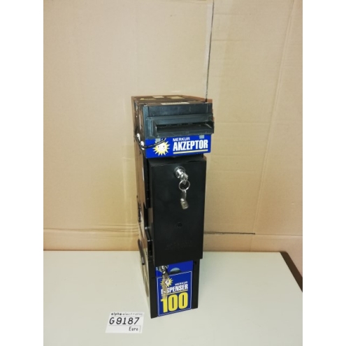 Merkur Dispenser MD100 für GeWeTe Geldwechsler, Banknotendispenser, G9187, nicht gprüft