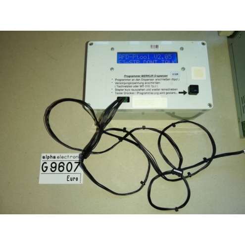 Merkur Dispenser Programmierer mit Netzteil, G9607, Zubehör, Ersatzteile