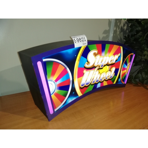 Aufsatz für Bally Wulff Game Station Super Wheel, z. B. für Twin Top, G9621, Topper Anzeige, Toplight