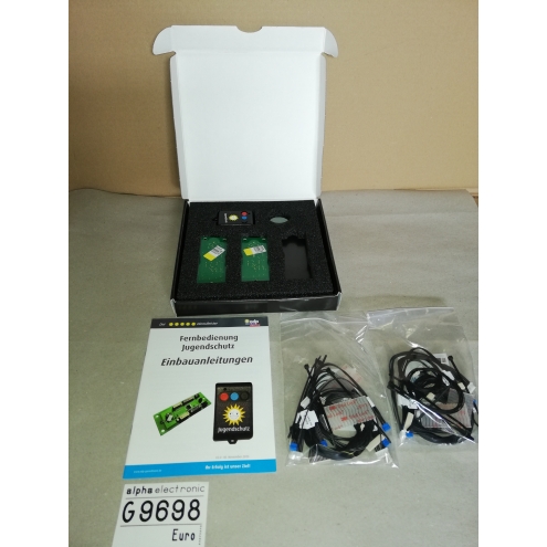 ADP Spielautomaten Jugendschutz Fernbedienung für 2 Geräte, G9698, Geldspieler Parts, Zubehör, Ersatzteile