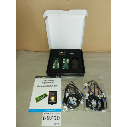 ADP Spielautomaten Jugendschutz Fernbedienung für 2 Geräte, G9700, Geldspieler Parts, Zubehör, Ersatzteile