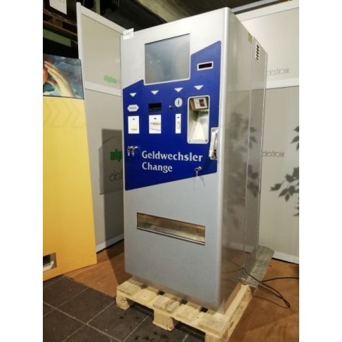 Cash Center mit Schütte und 2 x Mini Mech, G9857, GeWeTe, Geldwechsler, Bill Changer, Wechselautomat, defekt