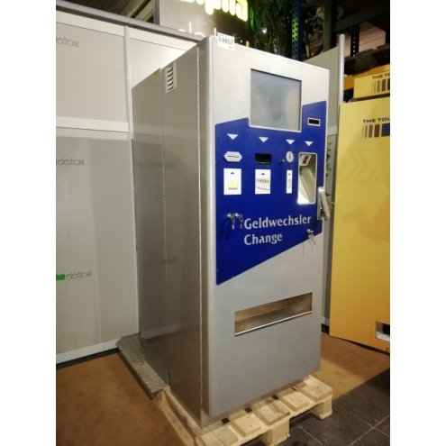 Cash Center mit Schütte und 2 x Mini Mech, G9857, GeWeTe, Geldwechsler, Bill Changer, Wechselautomat, defekt