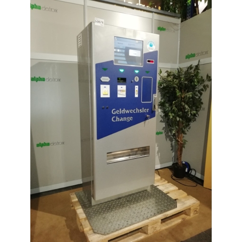 Cash Center Geldwechsler mit MD100 und Mini Mech, GeWeTe, G9876, Wechselautomat