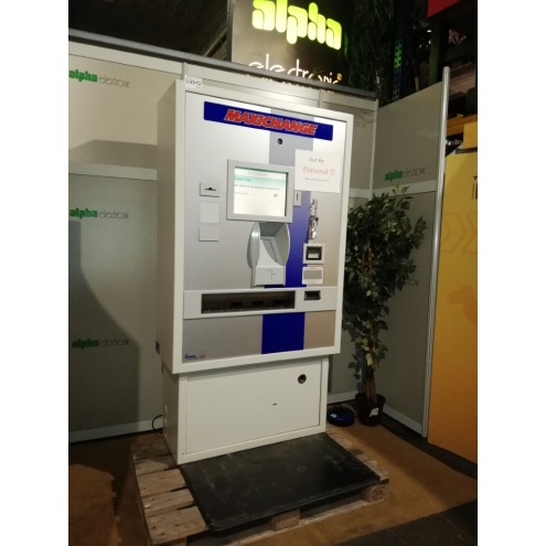 Maxichange Bergmann Crown Geldwechsler, Modell: MCP 2A1631 D E, G9942, Bill Changer, Wechselautomat